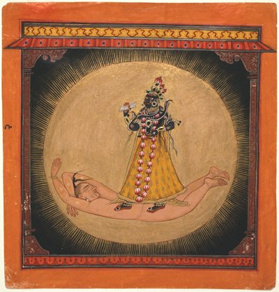Bhadrakali within the Rising Sun by Unbekannt Unbekannt